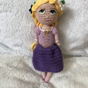 Amigurumi Aranyhaj baba